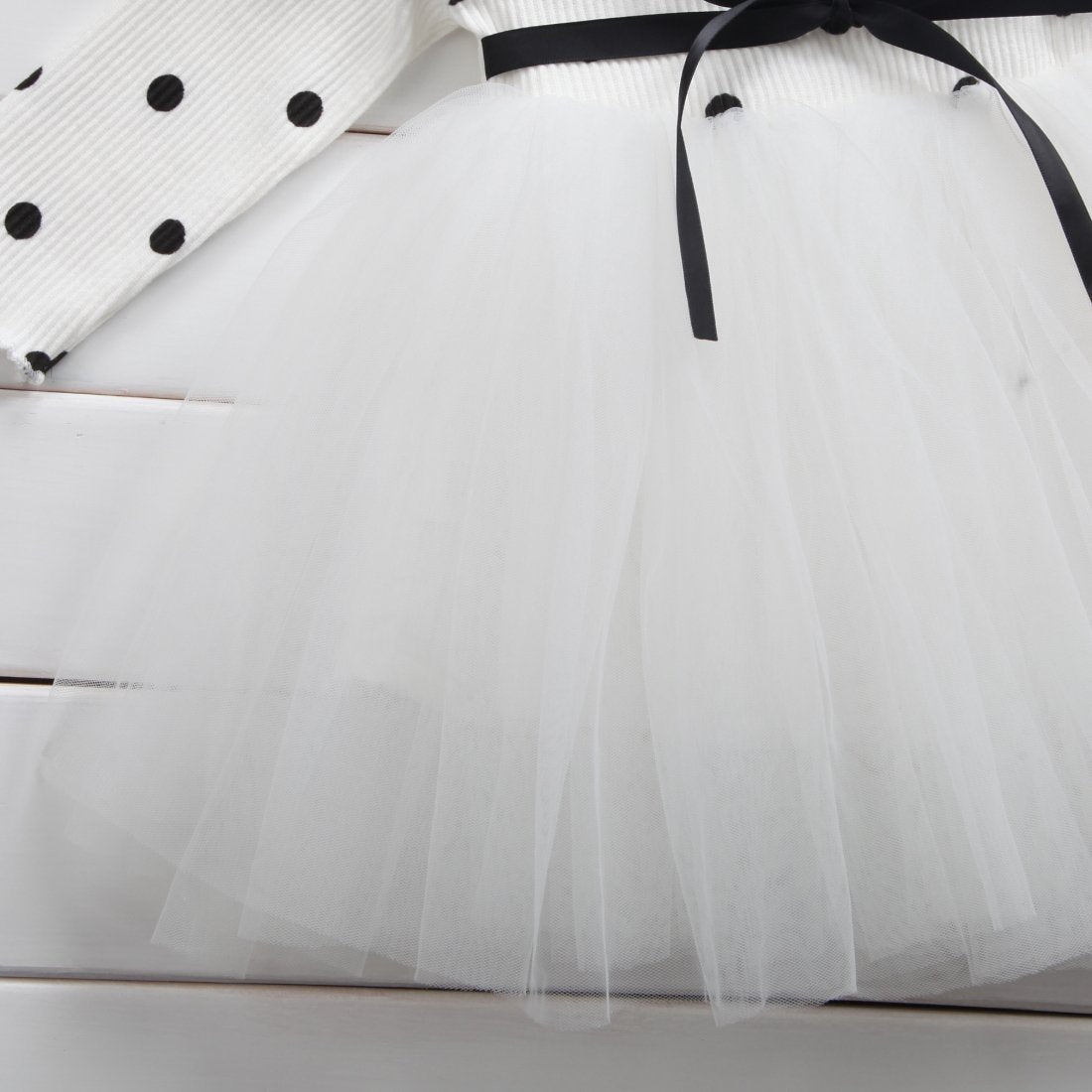 Adorable Long Sleeve Tutu Dress