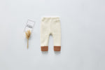 Plush thickened knit pants