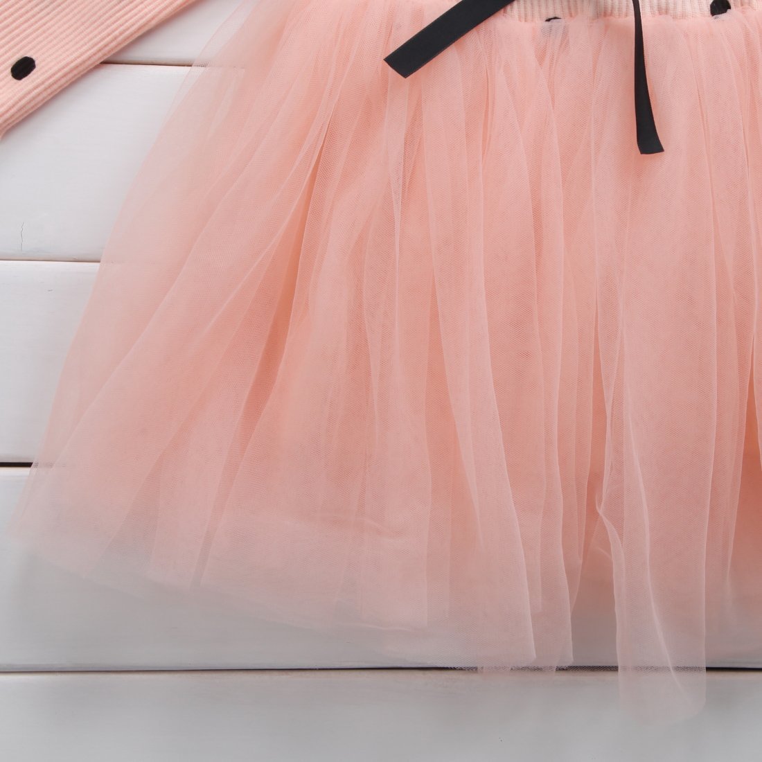 Adorable Long Sleeve Tutu Dress