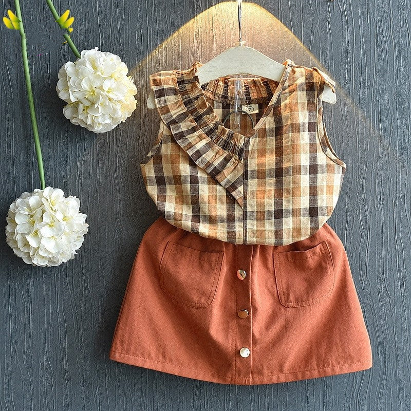 Kids Baby Girls Clothing Sets Summer