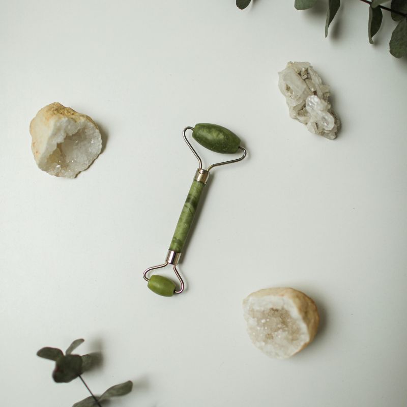 Three-Set Jade Facial Roller Massager