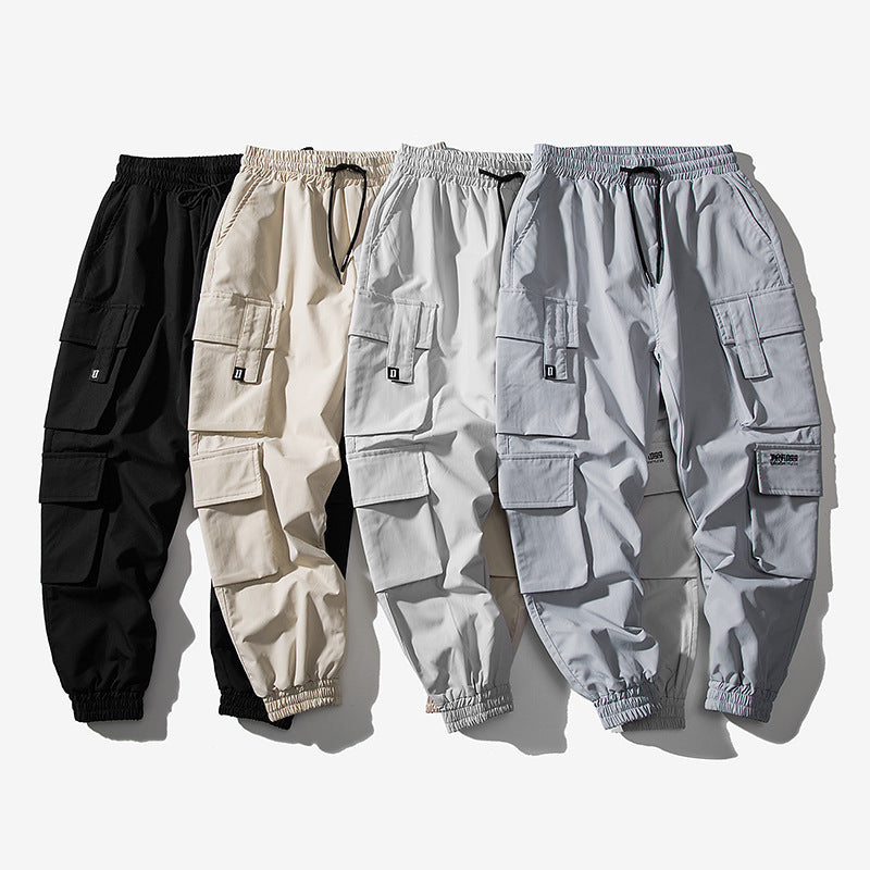 Trend Ins Spring Functional Wind Boys Harem Pants