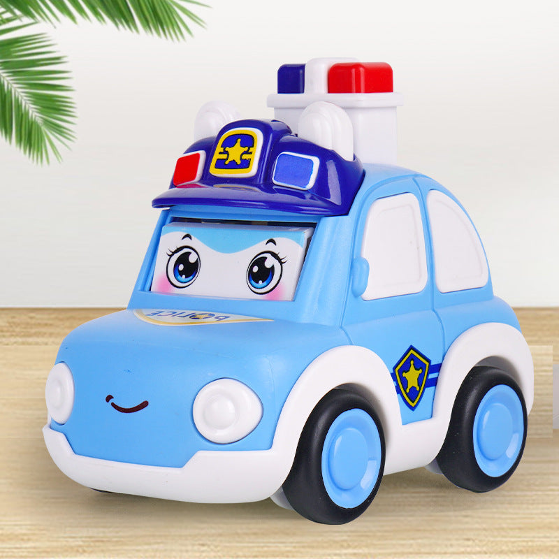 Cartoon Police Car Toy