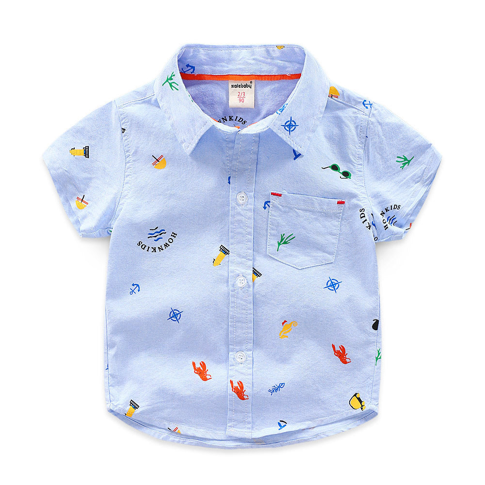 Boys short sleeve shirt