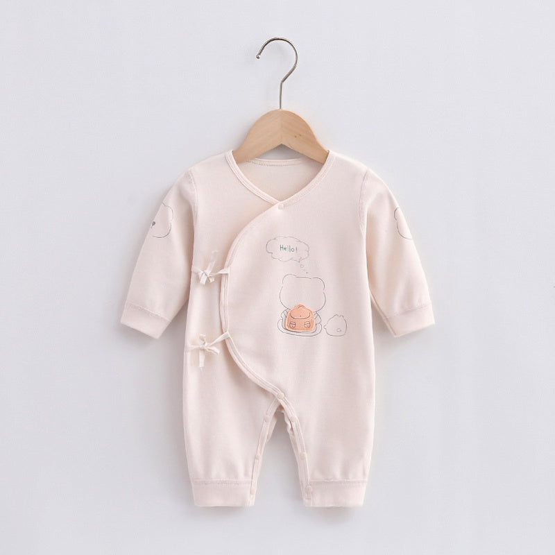 Autumn newborn baby cotton one-piece romper