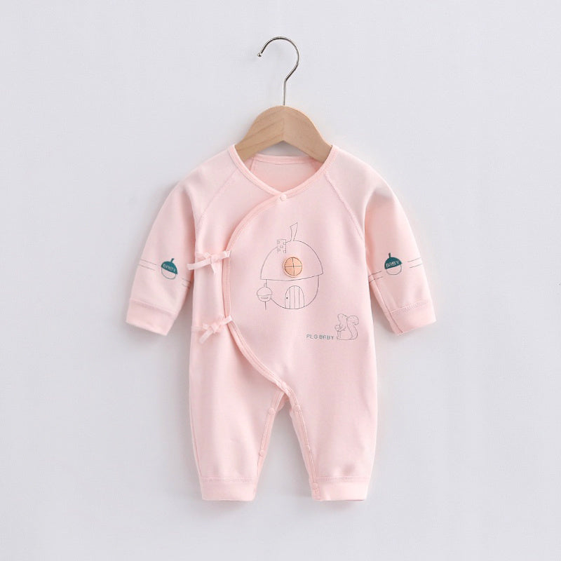 Autumn newborn baby cotton one-piece romper