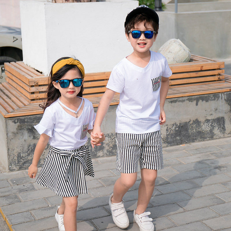 Original innovation trend Korean parent-child outfit