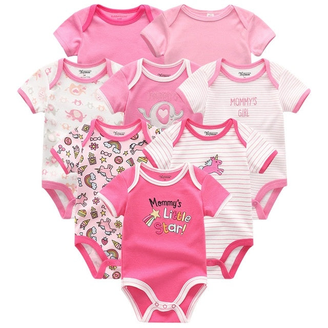 Newborn Rompers Cotton Toddler Jumpsuits