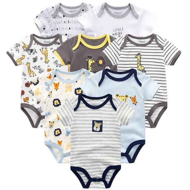 Newborn Rompers Cotton Toddler Jumpsuits