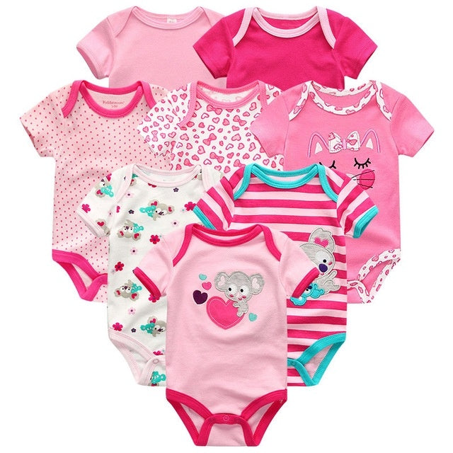 Newborn Rompers Cotton Toddler Jumpsuits