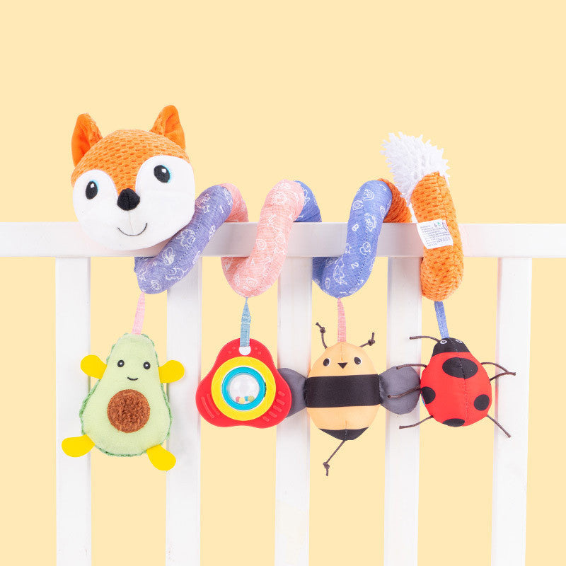 Plush Toy Baby Bed Trailer