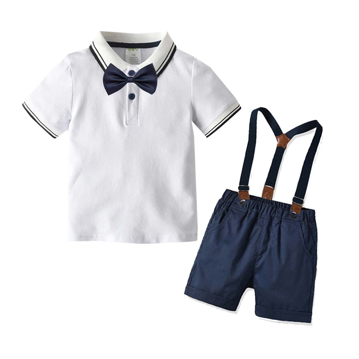 Boys' shirt and overalls