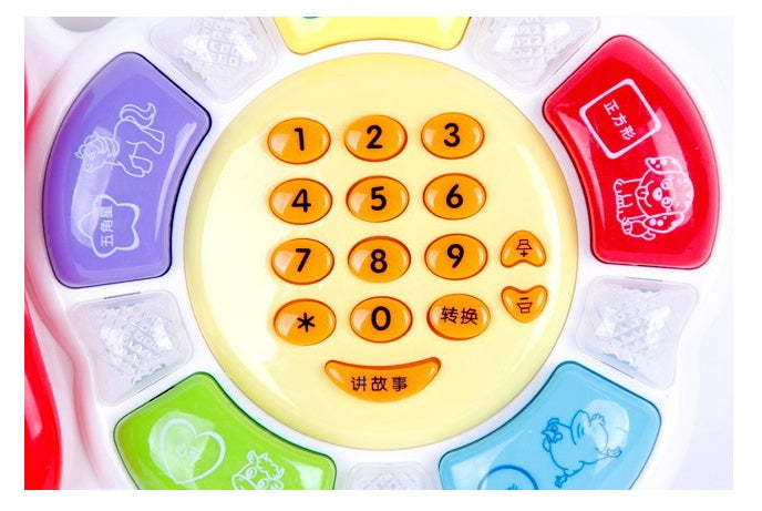 Story telling intelligent learning telephone