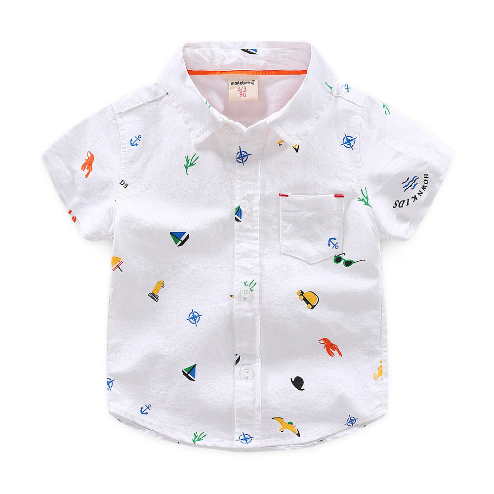 Boys short sleeve shirt