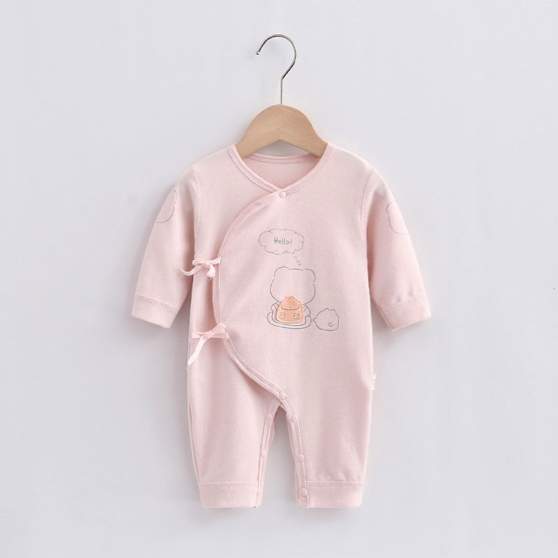 Autumn newborn baby cotton one-piece romper