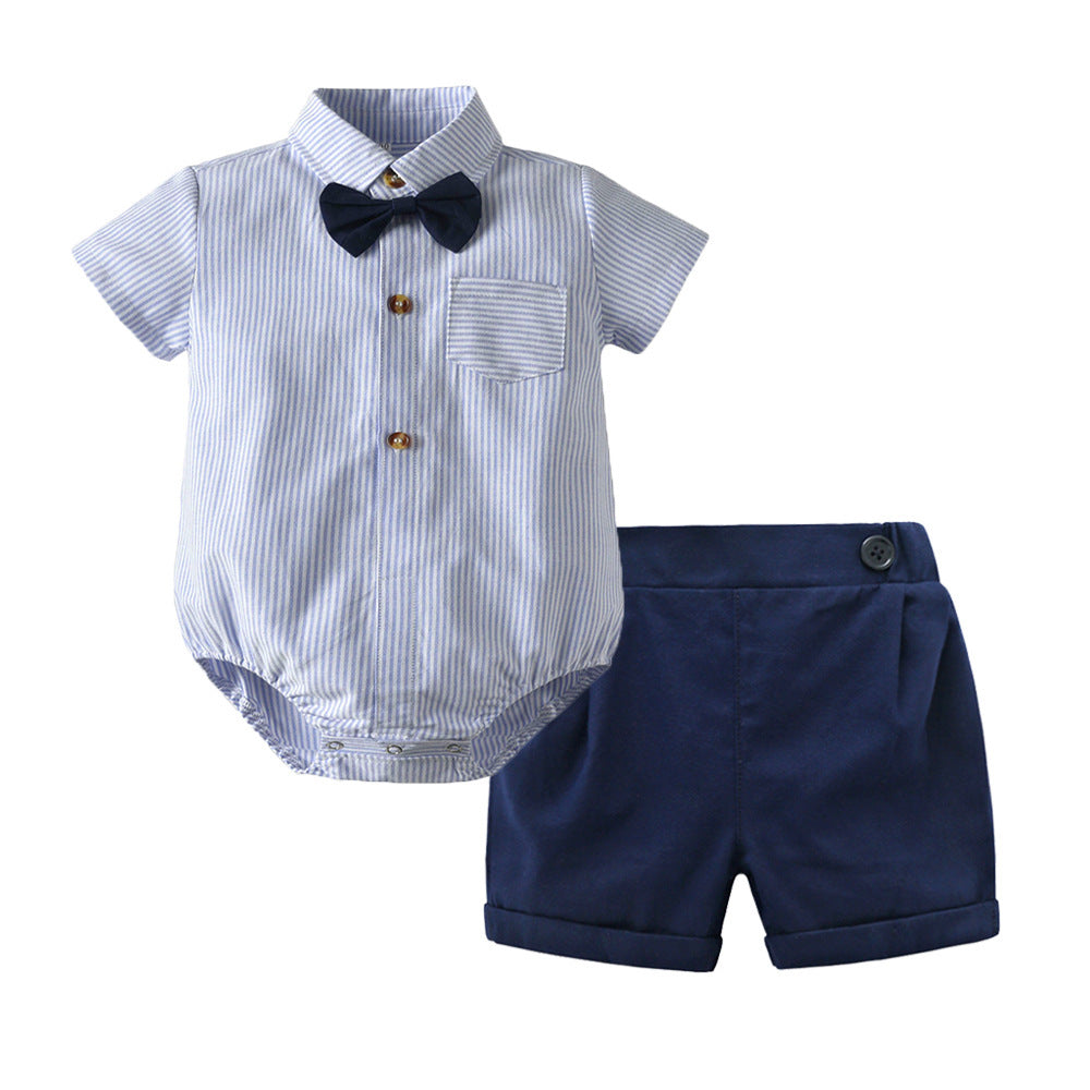 Summer Children's Suit Romper Shorts Boys Jumpsuit