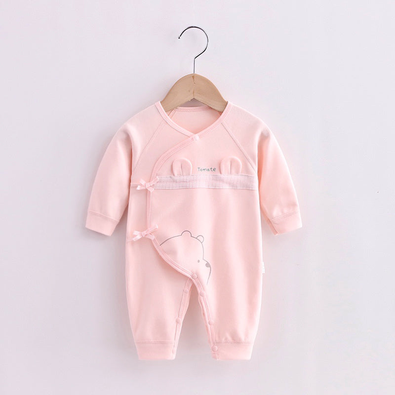 Autumn newborn baby cotton one-piece romper