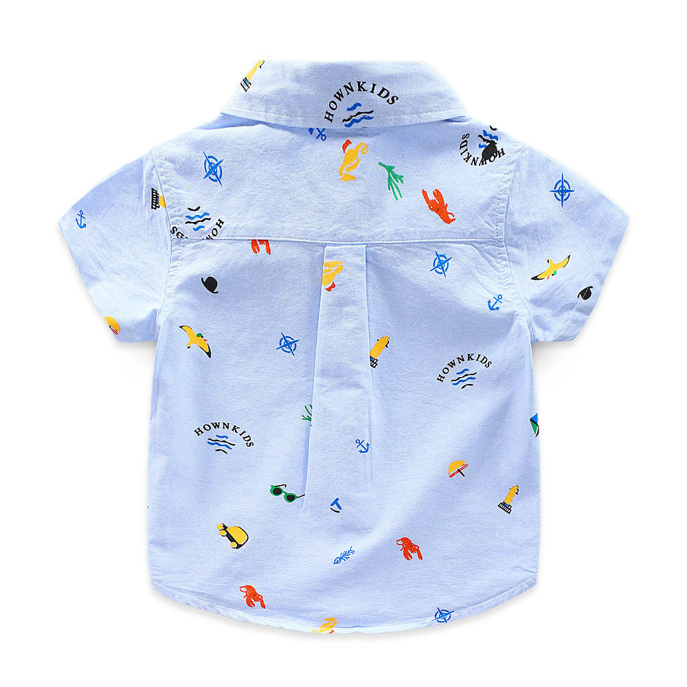 Boys short sleeve shirt