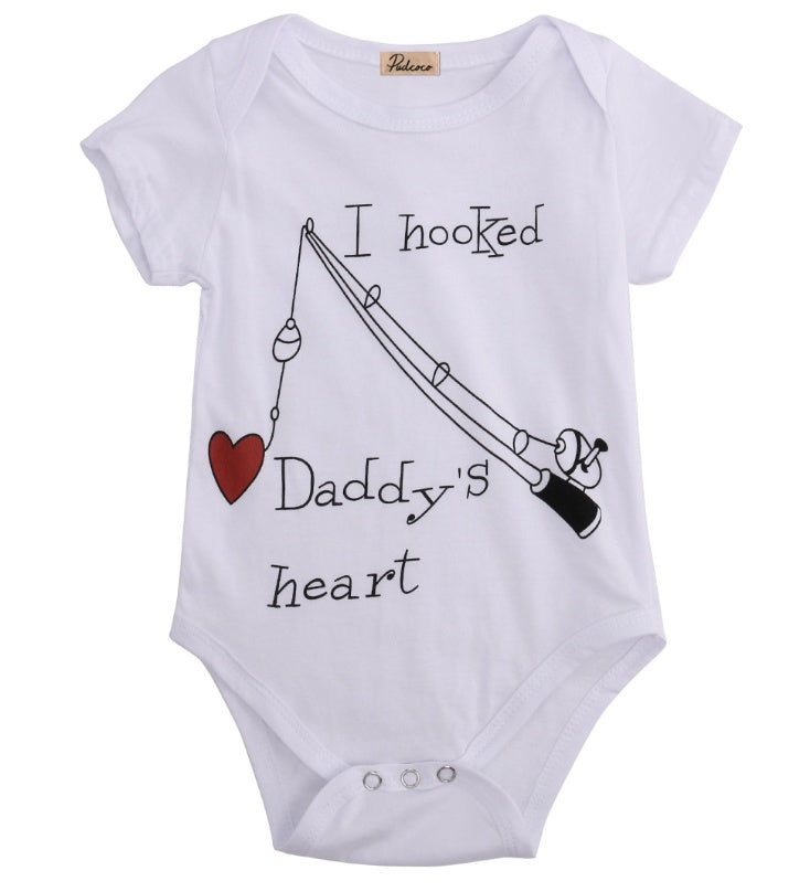 New Baby Romper Unisex Heart Design