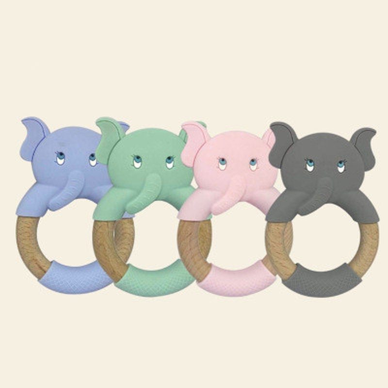 Elephant Silicone Teether