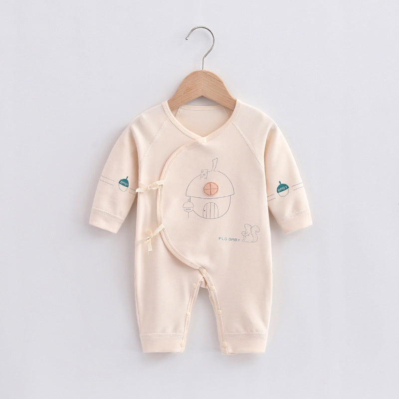 Autumn newborn baby cotton one-piece romper