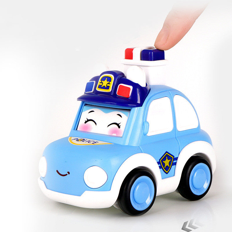 Cartoon Police Car Toy