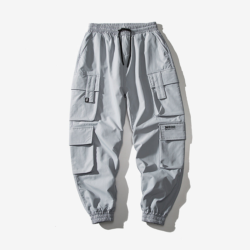 Trend Ins Spring Functional Wind Boys Harem Pants