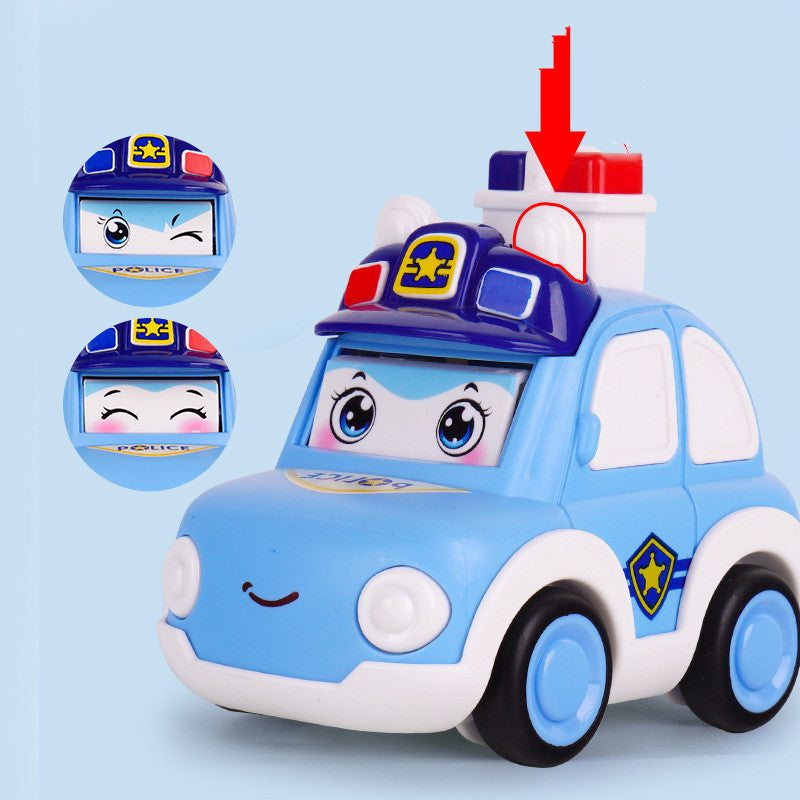 Cartoon Police Car Toy