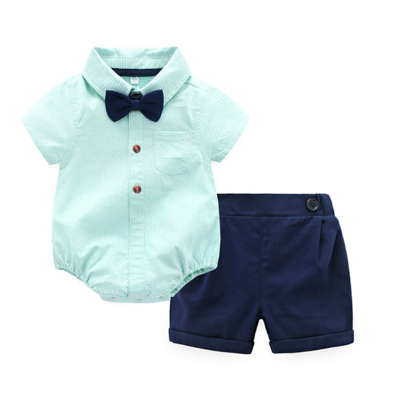 Summer Children's Suit Romper Shorts Boys Jumpsuit