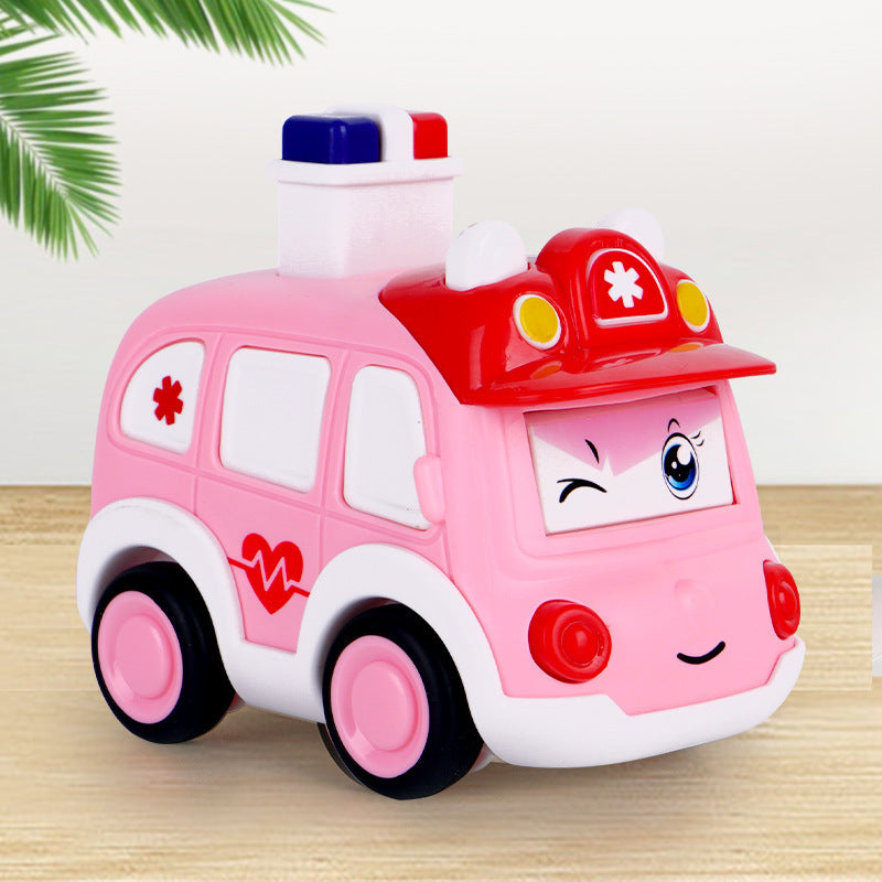 Cartoon Police Car Toy