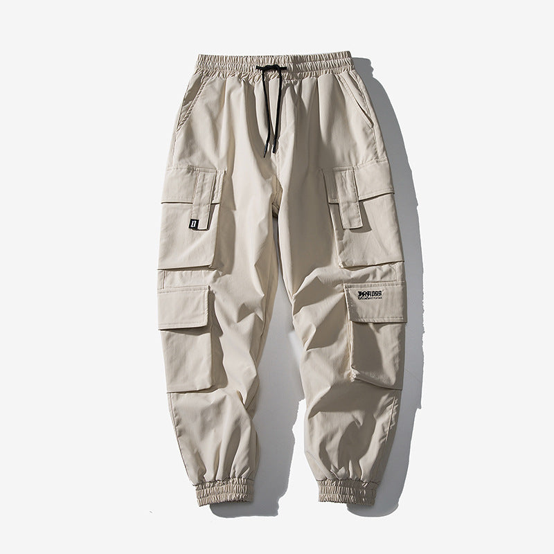 Trend Ins Spring Functional Wind Boys Harem Pants